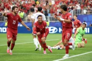 Portugal arrasó a Uzbekistán con doblete de Cristiano Ronaldo