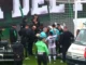 El arquero de Nueva Chicago fue agredido en San Juan y retirado en ambulancia: ¿se suspende el partido?