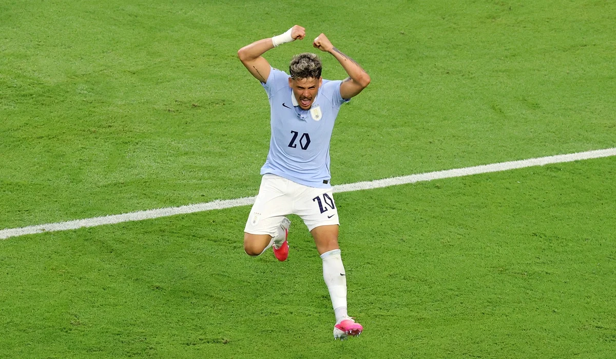 Maxi Araújo volvió al gol para empatar el Uruguay vs Arabia Saudita en Miami