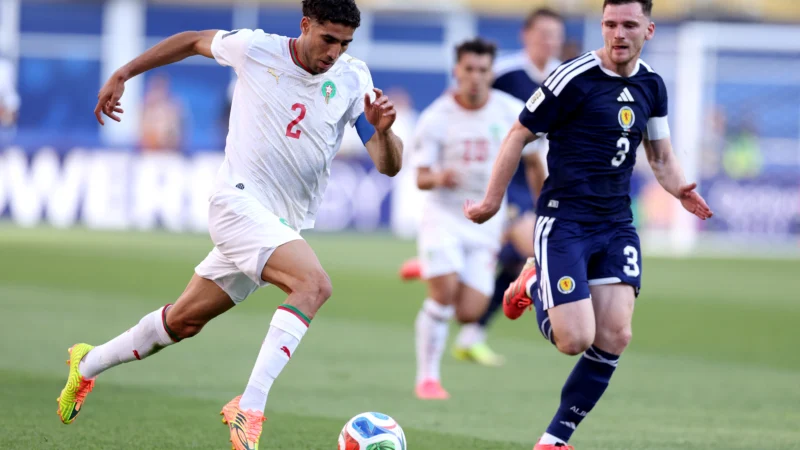 Marruecos ganó a Escocia y quedó perfilado a los 16avos de la Copa del Mundo