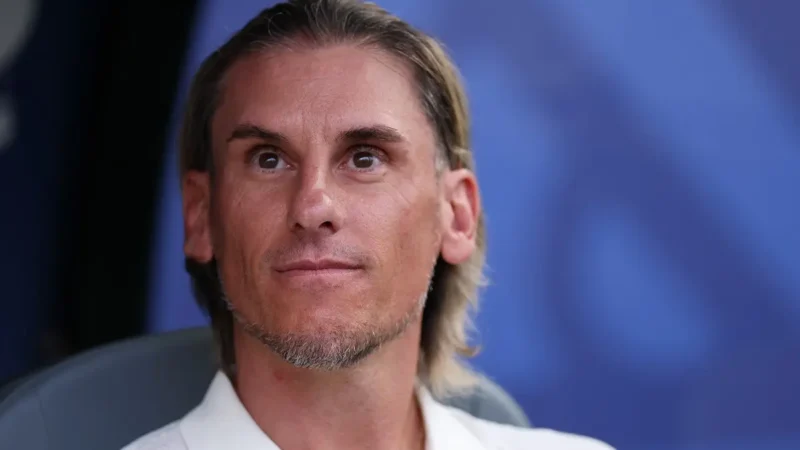 Sebastián Beccacece, silbado por los hinchas de Ecuador en el debut del Mundial 2026