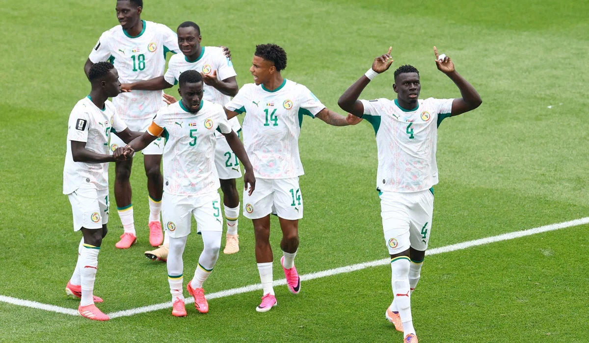 Senegal sacó rápida ventaja ante Irak con gol de Seck