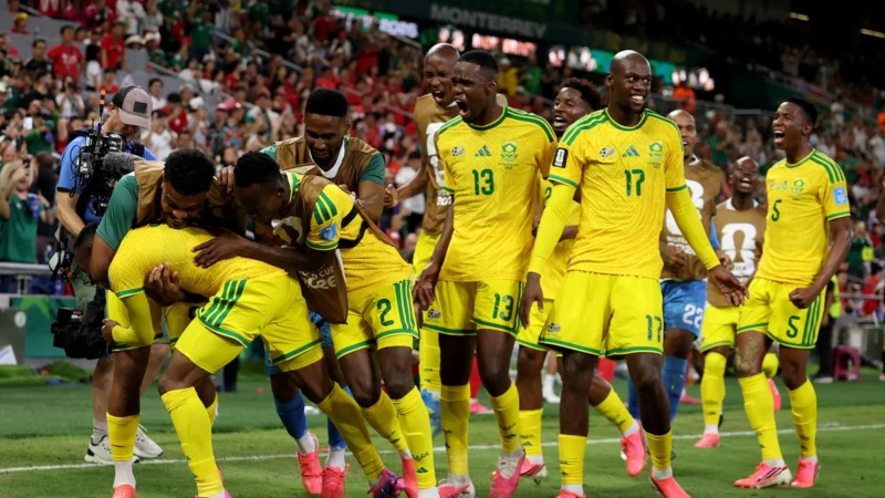 Sudáfrica dio el gran golpe en el Mundial 2026 y clasificó de ronda por primera vez en la historia