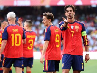 El delantero del Barcelona puso el 1 a 0 ante Irak. Ferrán Torres se afirmó en el top 10 de goleadores de España