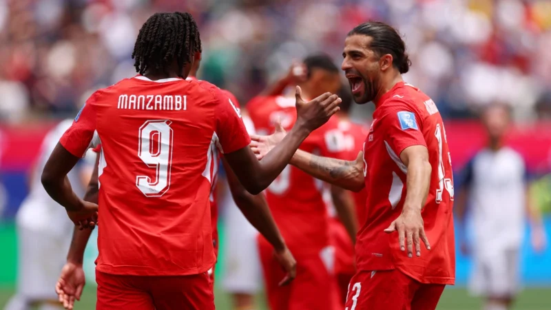 Suiza tuvo un cierre de partido soñado y quedó virtualmente clasificado a 16vos del Mundial 2026