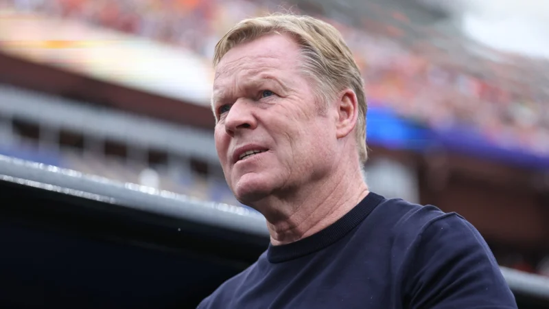 Otra selección sin entrenador: Ronald Koeman dejó su cargo en Países Bajos