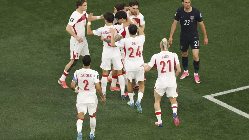 Estados Unidos cerró la Fase de Grupos del Mundial 2026 con agónica derrota ante Turquía
