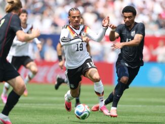 Fue 2 a 1 para Die Mannschaft con goles de Kai Havertz y Leroy Sané. Alemania le ganó a Estados Unidos en el amistoso previo al Mundial