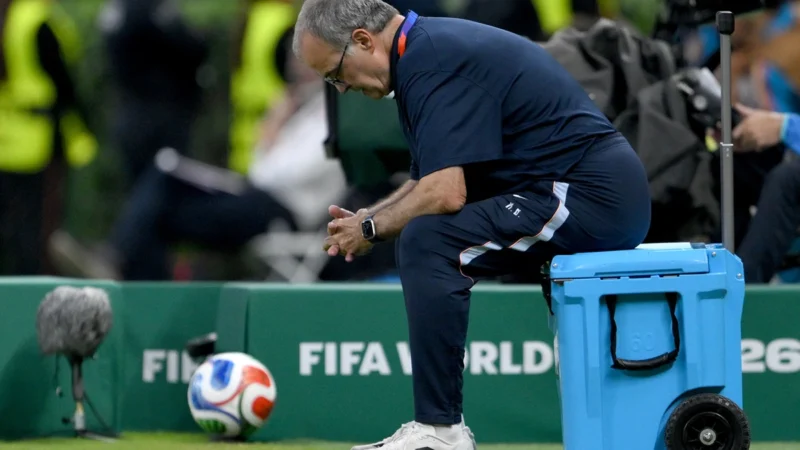 Marcelo Bielsa: «Soy el responsable de esta Copa del Mundo de Uruguay»