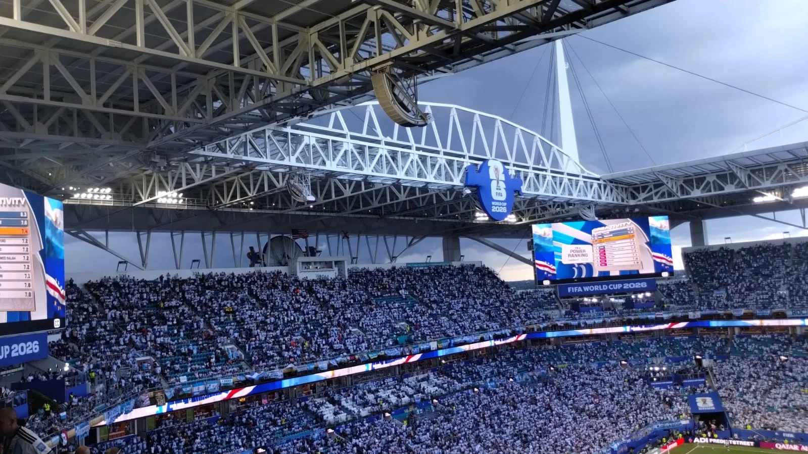 Tormentas en Miami: peligra el desarrollo del partido entre Argentina y Cabo Verde