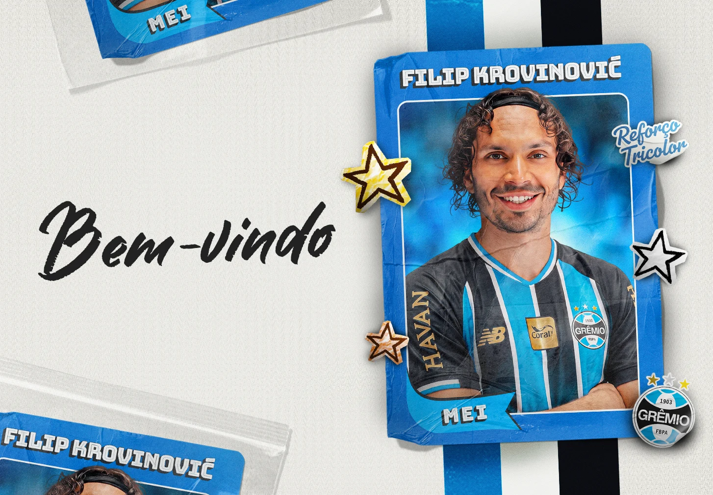 Gremio anunció el fichaje del croata Filip Krovinović