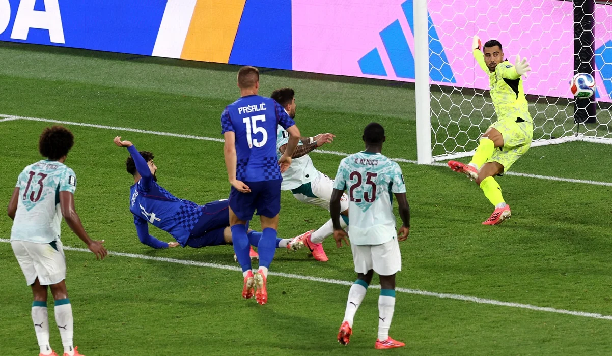 Polémica total por el gol anulado a Croacia ante Portugal