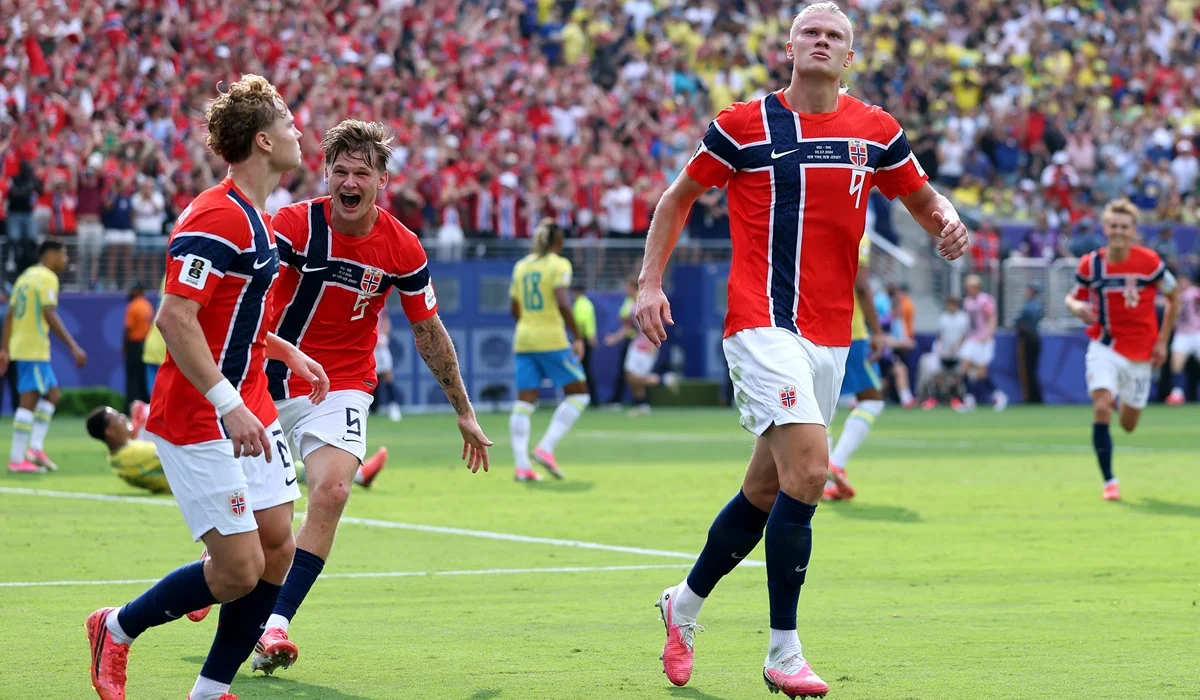 Noruega consumó el bombazo y eliminó a Brasil del Mundial