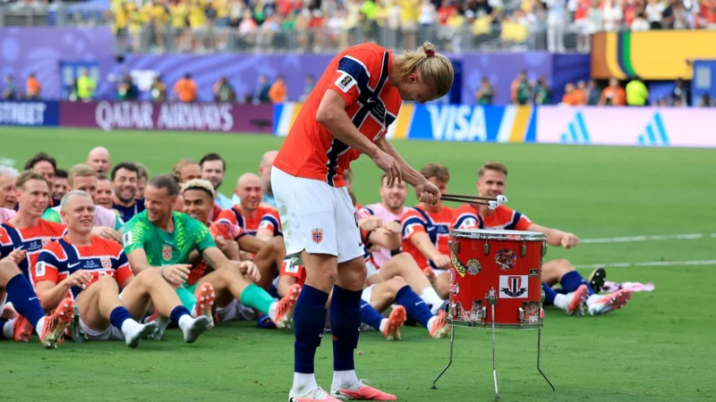 Odegaard cedió el timón y Haaland dirigió el remo vikingo en Nueva Jersey