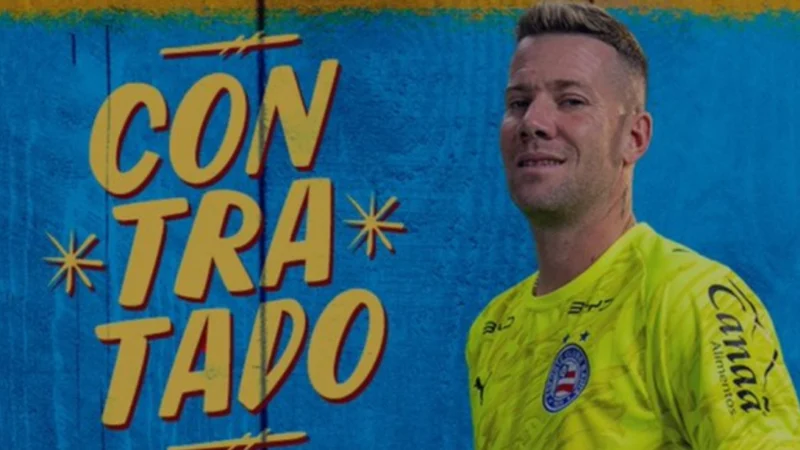 Tras su salida de Talleres, Guido Herrera fue presentado oficialmente como refuerzo de Bahía