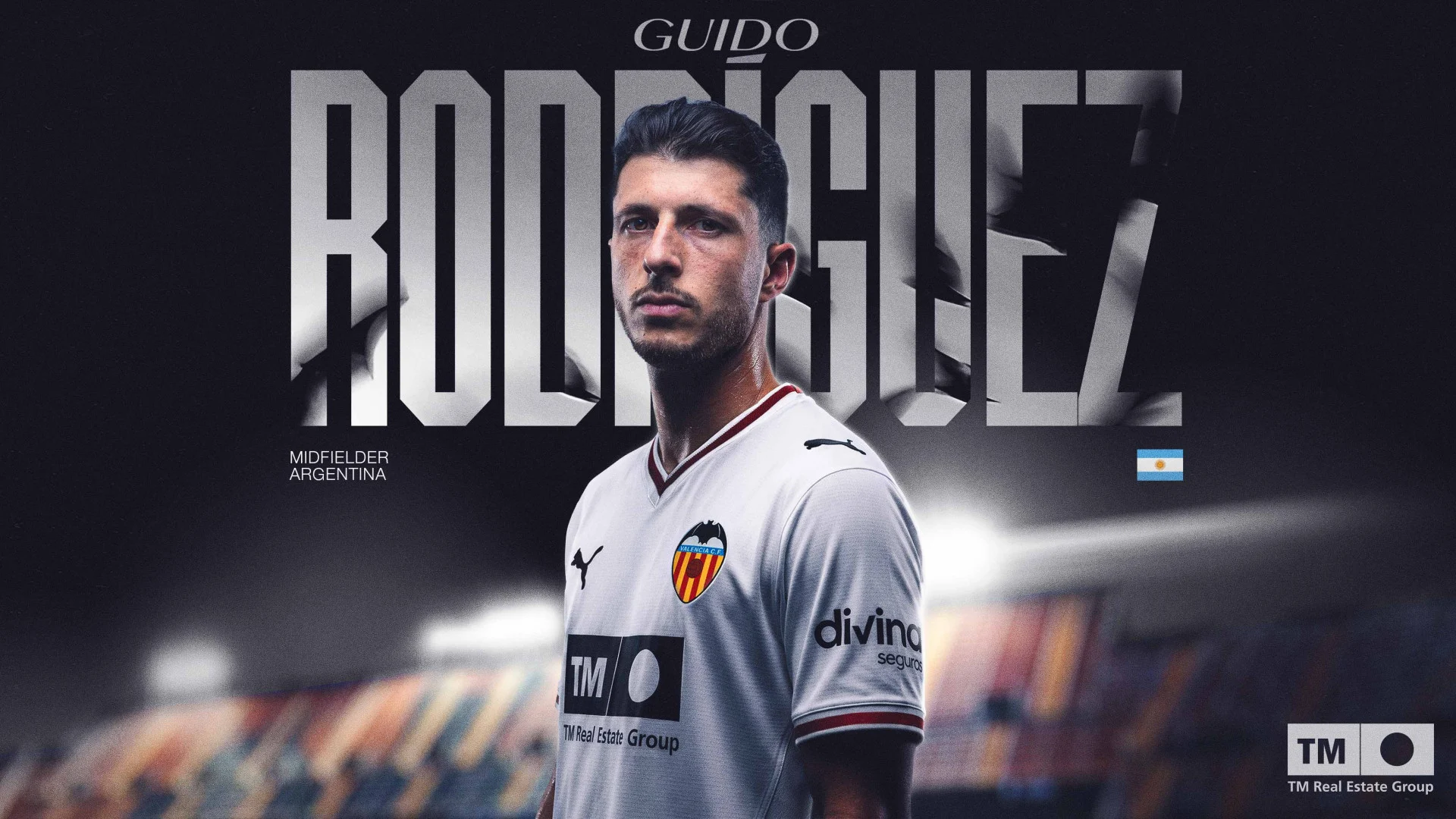 Guido Rodríguez renovó su contrato en Valencia