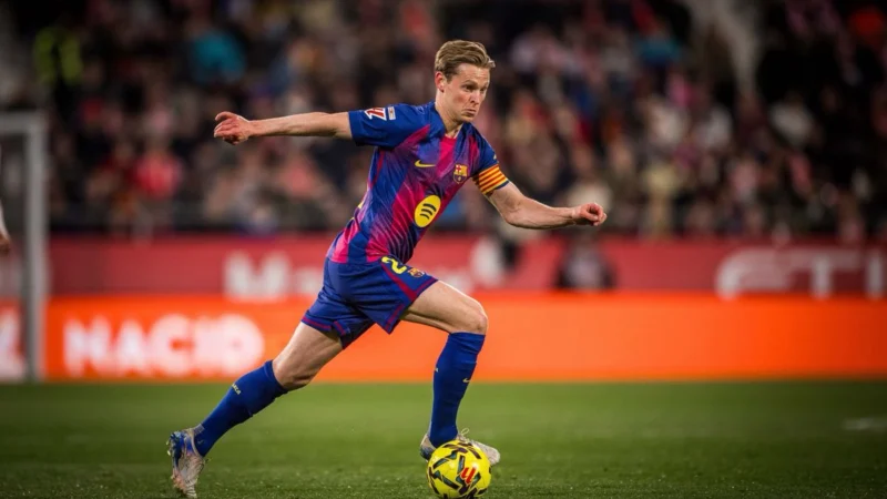Barcelona confirmó la rotura de ligamentos de Frenkie de Jong