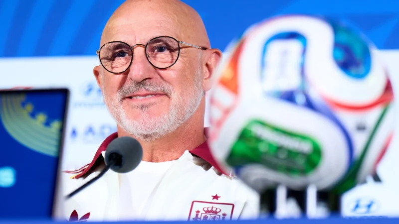 Luis De la Fuente elogió a Scaloni y Alfaro en la previa de los cuartos del Mundial