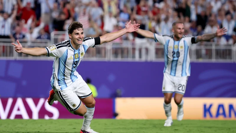 El mensaje de Julián Álvarez tras el pase a semifinales: «Quedan dos más y vamos a ir por todo»