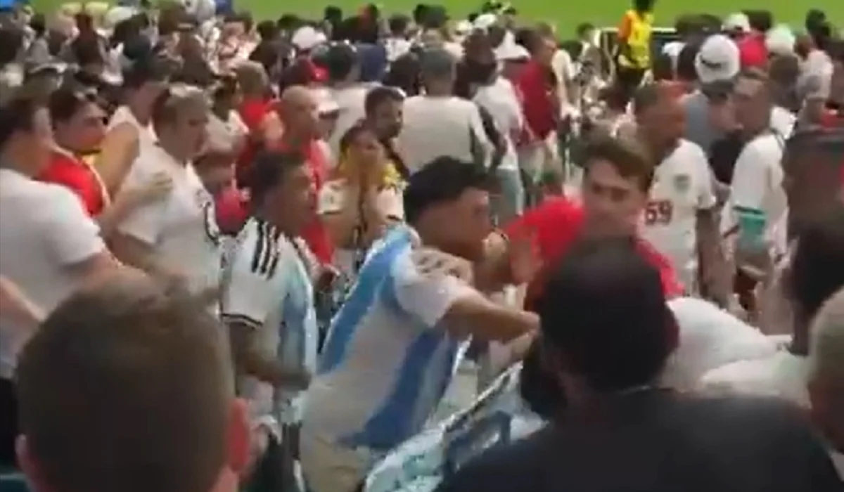 Incidentes entre hinchas de Argentina e Inglaterra en Miami