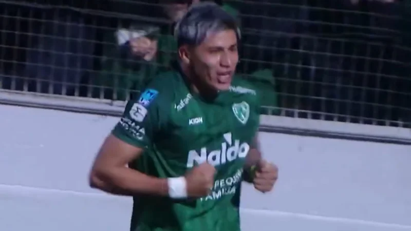 Junior Marabel marcó para Sarmiento el primer gol del Torneo Clausura 2026
