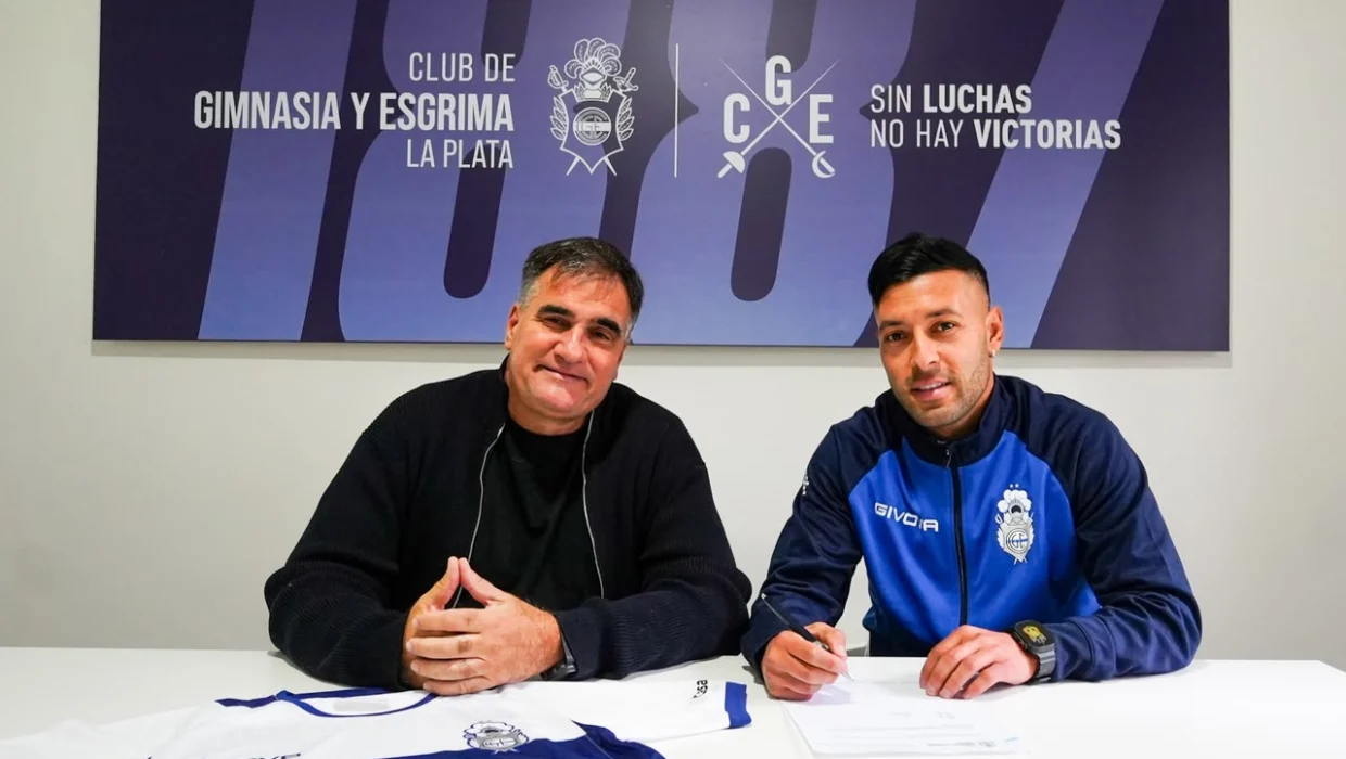 Gimnasia presentó oficialmente a Lucas Janson como refuerzo
