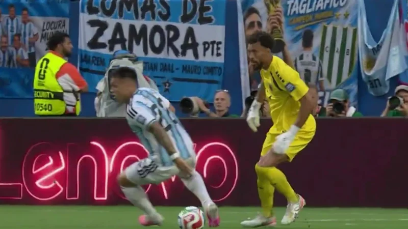 El lujo de Vozinha contra Lautaro Martínez en Argentina vs Cabo Verde
