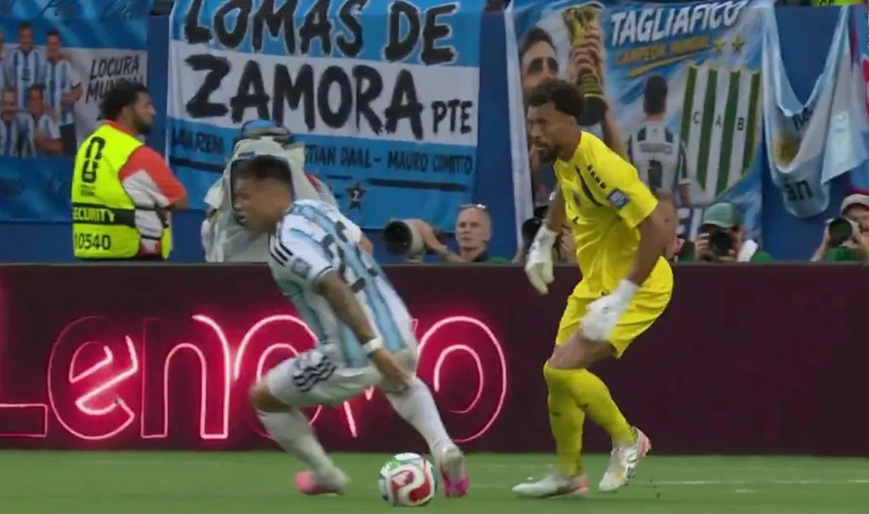 El lujo de Vozinha contra Lautaro Martínez en Argentina vs Cabo Verde