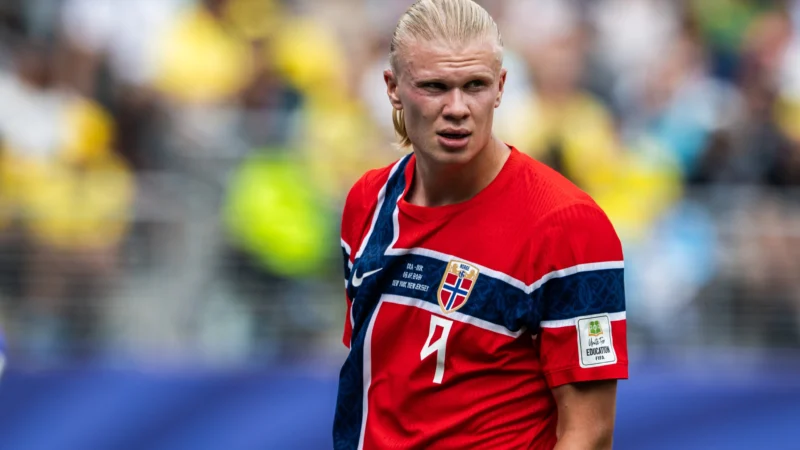 Golazo de Haaland y Noruega liquida ante Brasil