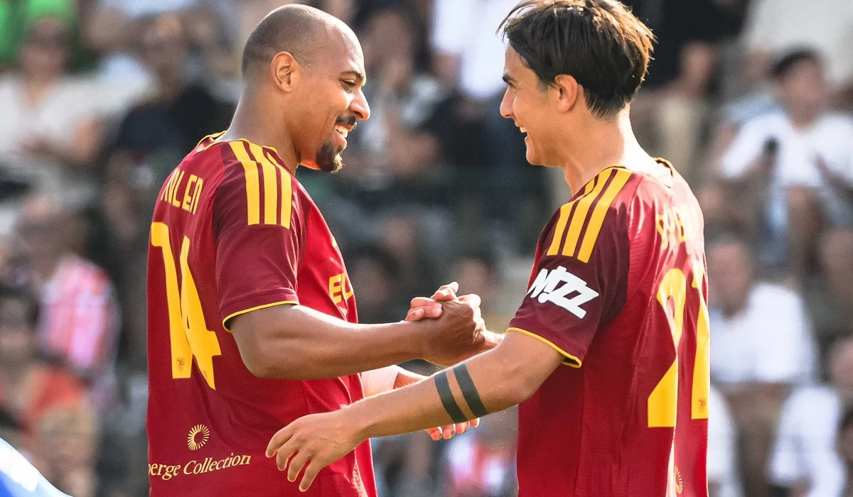Roma empató 3 a 3 con Cannes y con doblete de Paulo Dybala