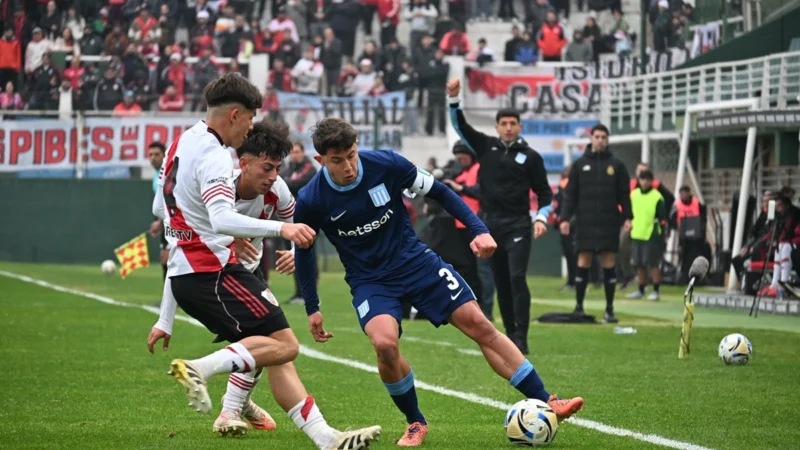 Racing le ganó a River y es campeón de Reserva