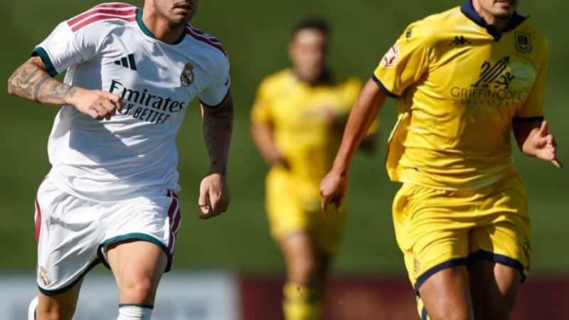 En medio de muchas dudas sobre su futuro, Franco Mastantuono fue titular en un amistoso de Real Madrid