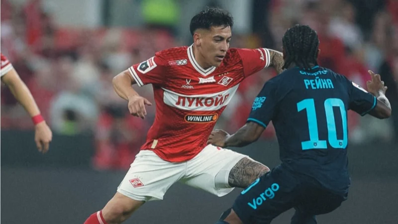 Mientras River lo busca en el cierre del mercado de pases, Esequiel Barco jugó y fue figura en Rusia