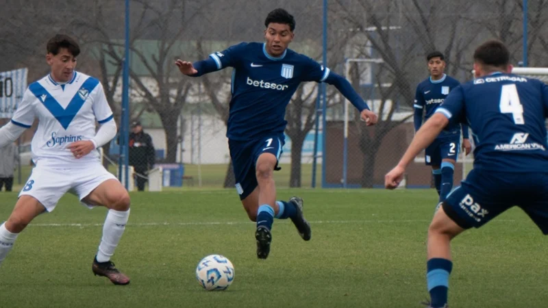 Racing eliminó a Vélez y es finalista en Reserva