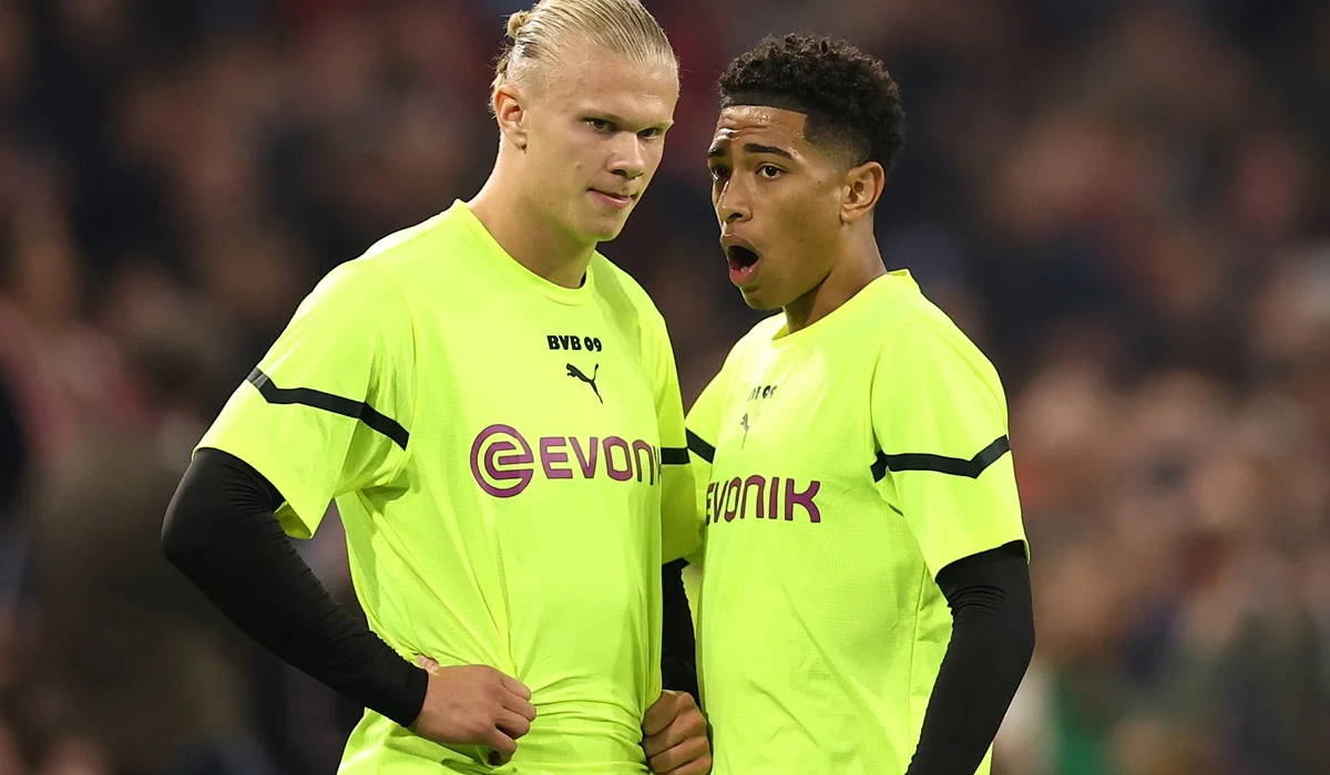 Dos grandes amigos se enfrentan: Haaland y Bellingham