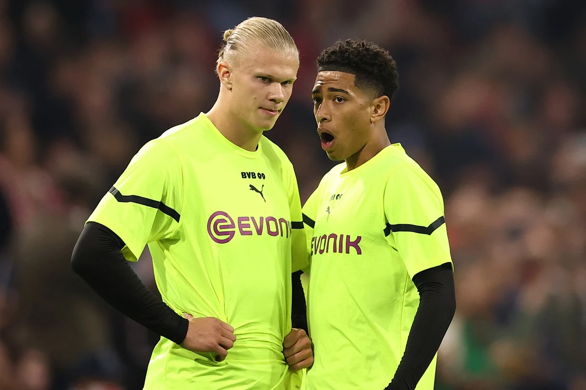 Dos grandes amigos se enfrentan: Haaland y Bellingham