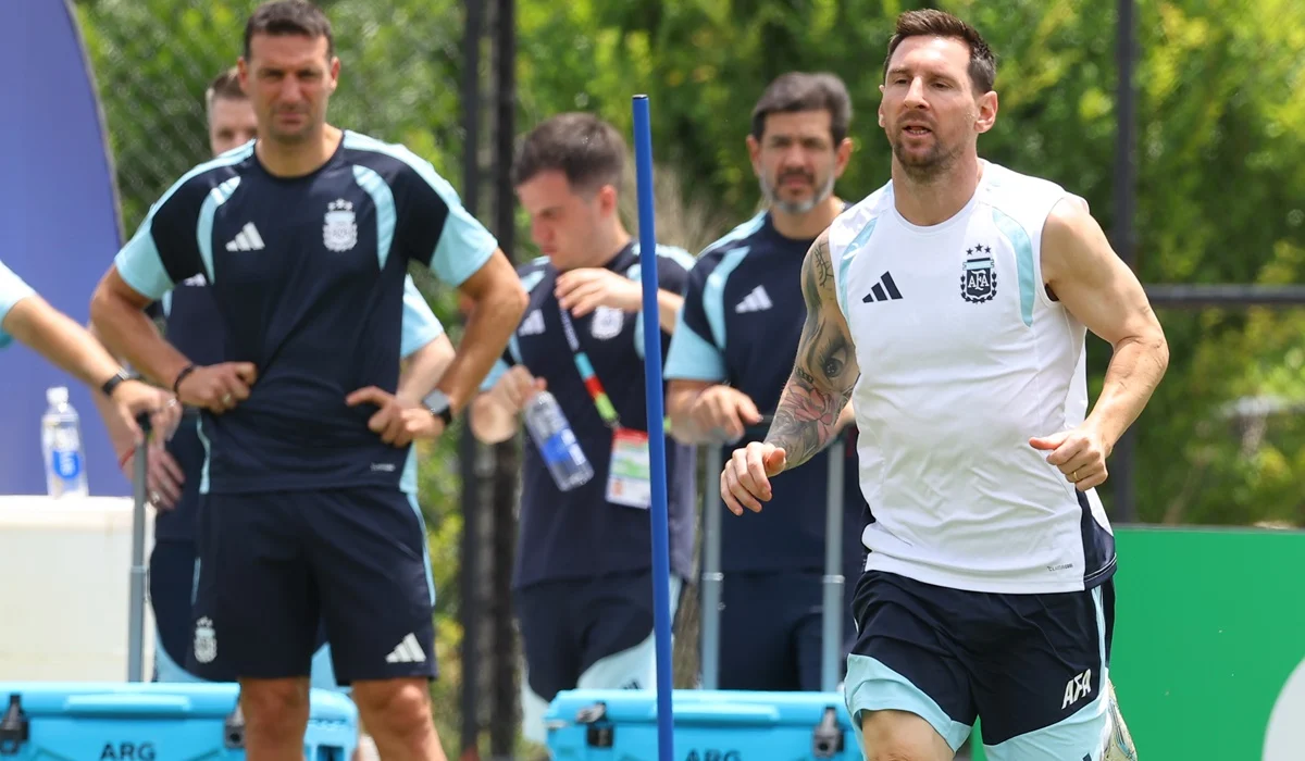 Argentina confirmada ante Egipto y con tres cambios