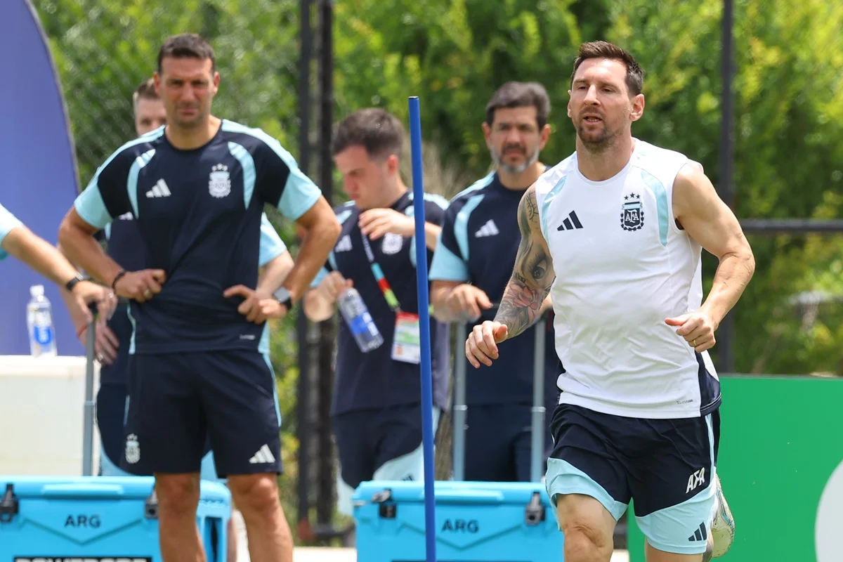 Argentina confirmada ante Egipto y con tres cambios
