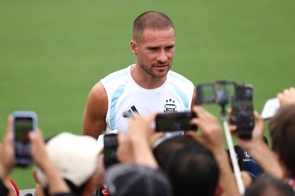 Alexis Mac Allister recordó a Maradona en la previa de Argentina – Inglaterra