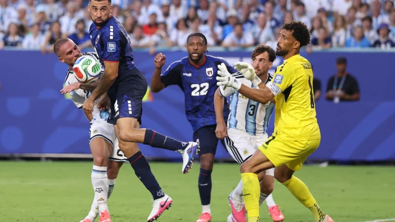 Polémica en Miami: ¿Era penal para Argentina ante Cabo Verde?