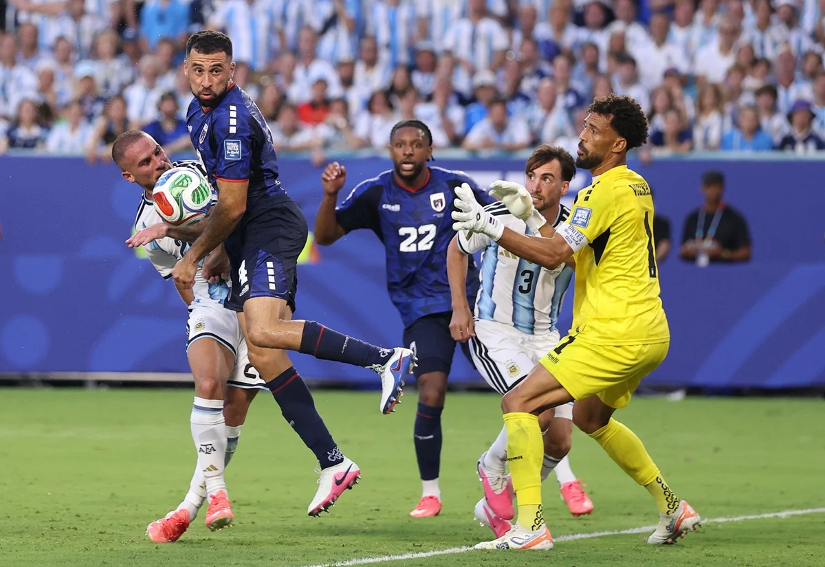 Polémica en Miami: ¿Era penal para Argentina ante Cabo Verde?