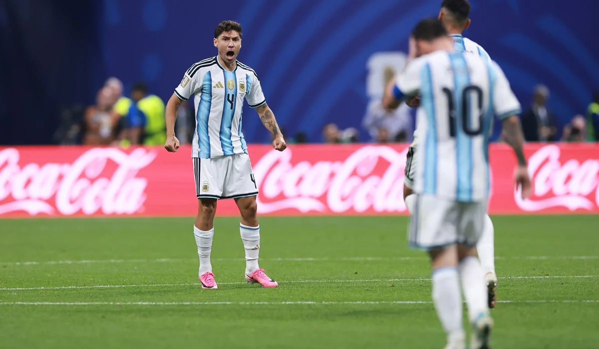 Gonzalo Montiel es el único que debe cuidarse ante Suiza