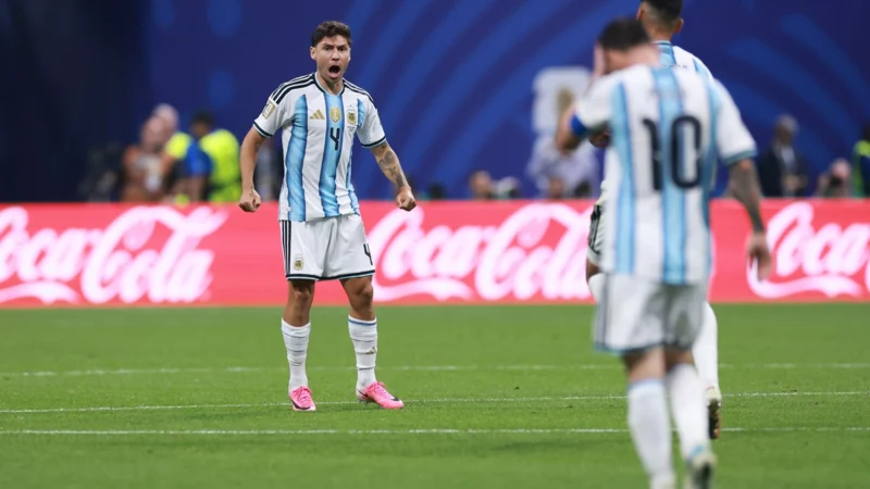 Gonzalo Montiel es el único que debe cuidarse ante Suiza