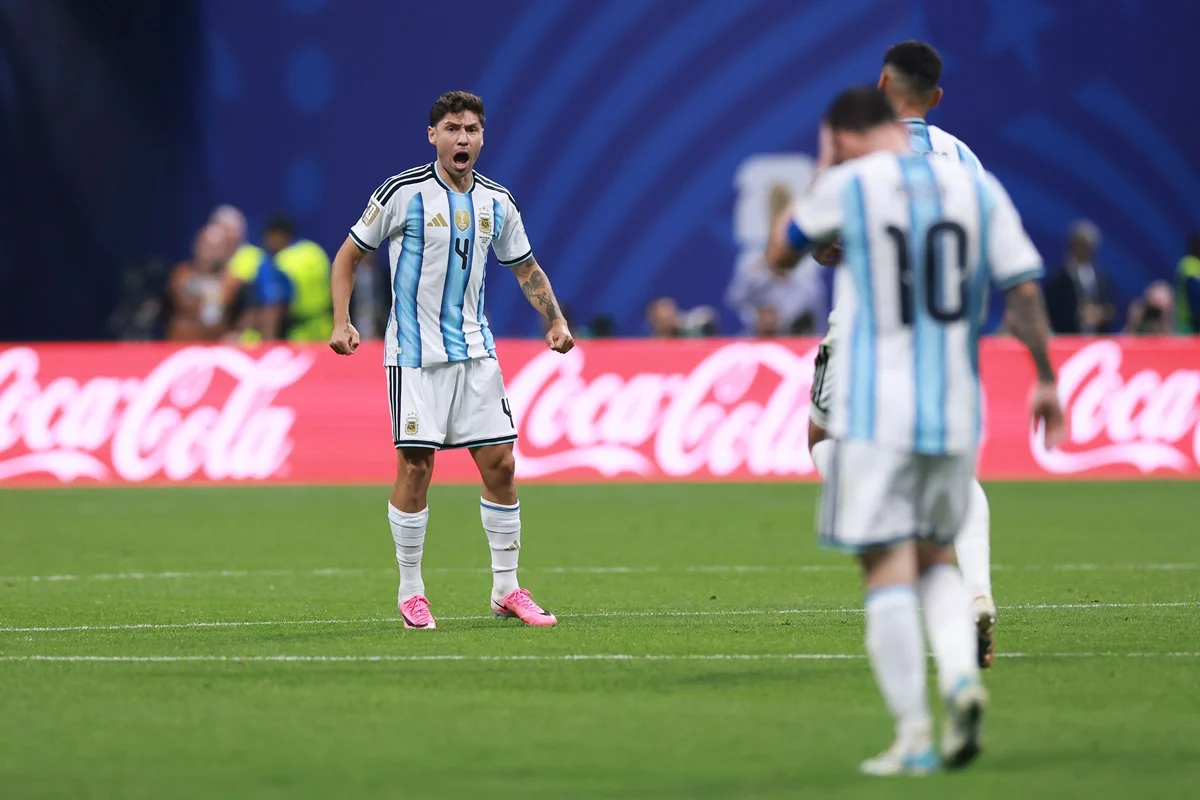 Gonzalo Montiel es el único que debe cuidarse ante Suiza