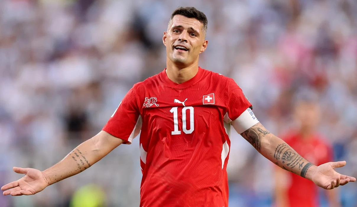 Granit Xhaka no se guardó nada tras la eliminación de Suiza: «Sabíamos que algo controversial iba a pasar en el partido»