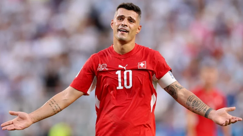 Granit Xhaka no se guardó nada tras la eliminación de Suiza: «Sabíamos que algo controversial iba a pasar en el partido»