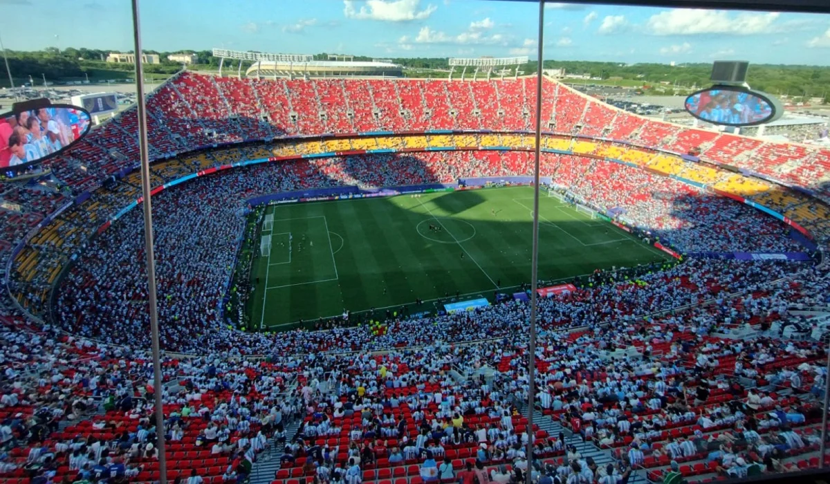 Argentina volvió a copar Kansas City y metió más de 65 mil fanáticos ante Suiza