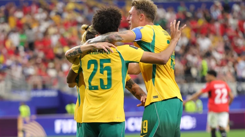 Australia empató la historia ante Egipto: autogol de Mohamed Hany