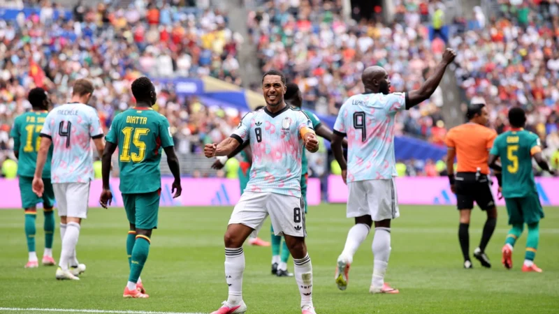 Bélgica eliminó a Senegal en un verdadero partidazo del Mundial