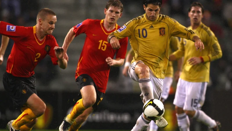 Bélgica lleva 46 años sin ganarle a España en un partido oficial